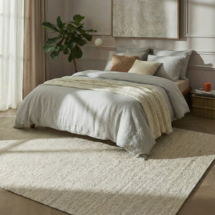 Mrcarpet Wollen vloerkleed Beige|gemeleerd Gotland 200x290cm