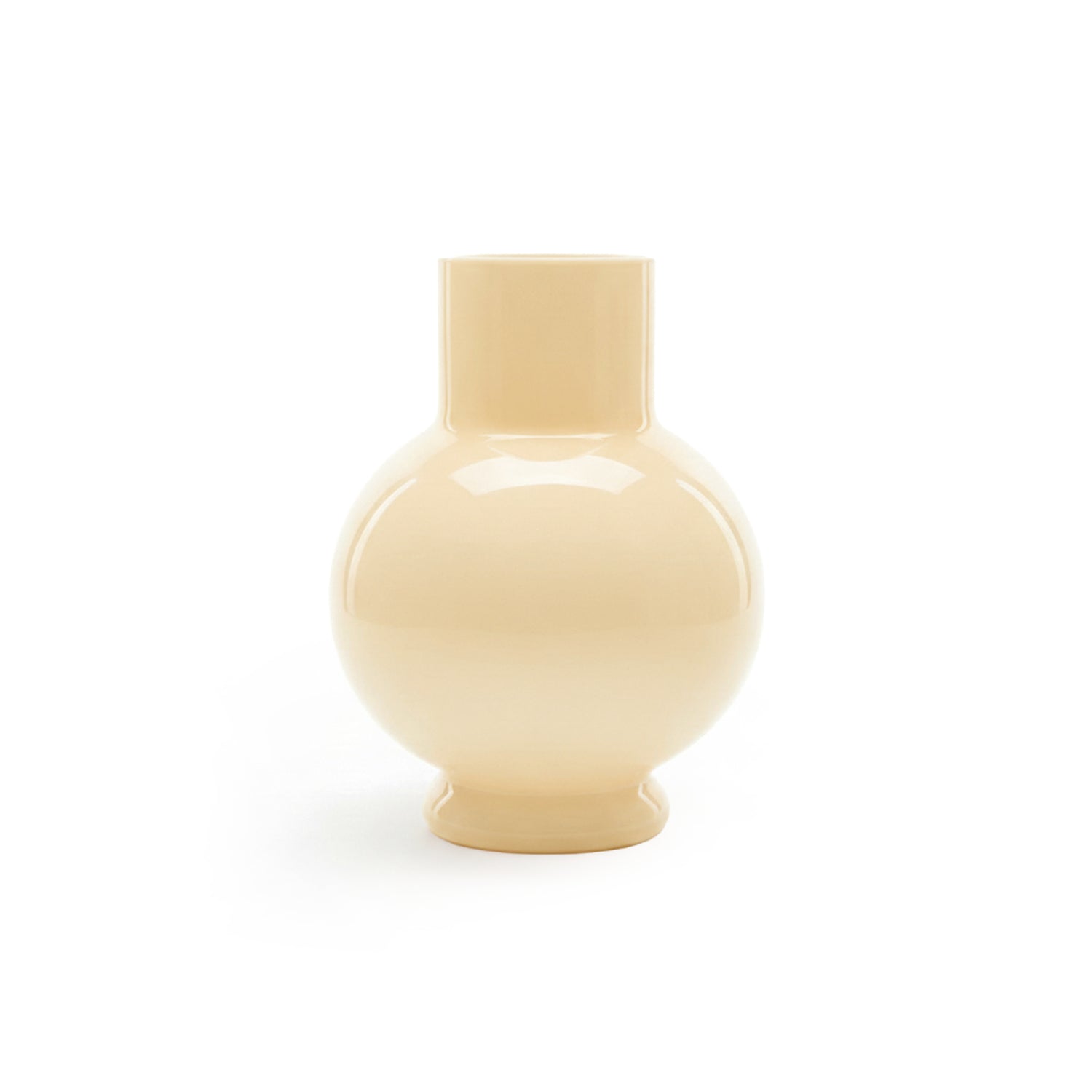 Vaas Deborah - Beige|Bruin - Glas - 17x22x17cm (BxHxD)