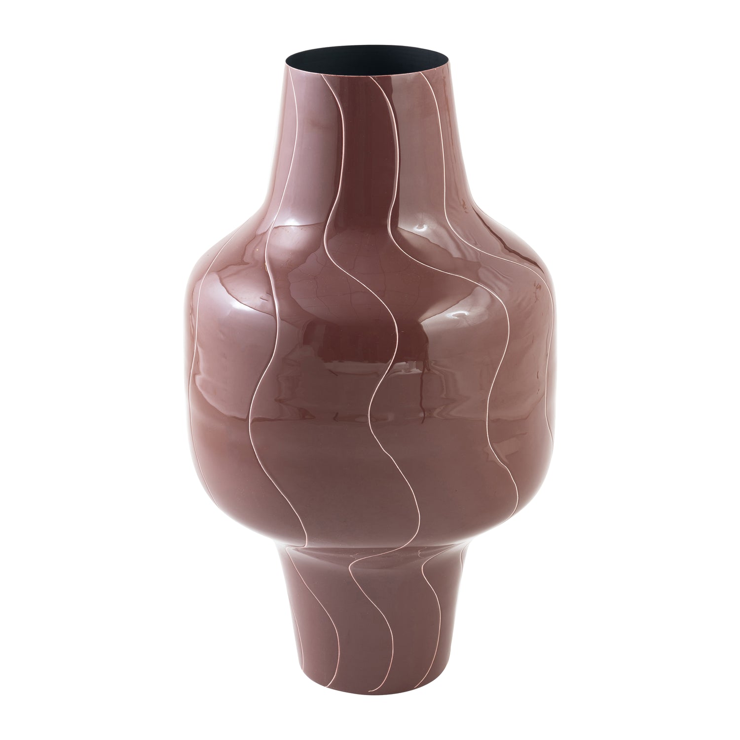 by fonQ Spire Vaas Ø 31 cm - Hot Chocolate