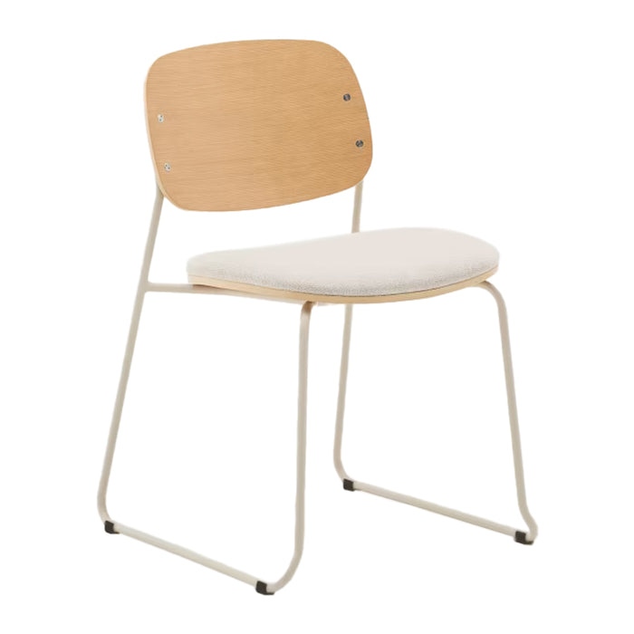 Kave Home Meli Eetkamerstoel - Beige / Hout