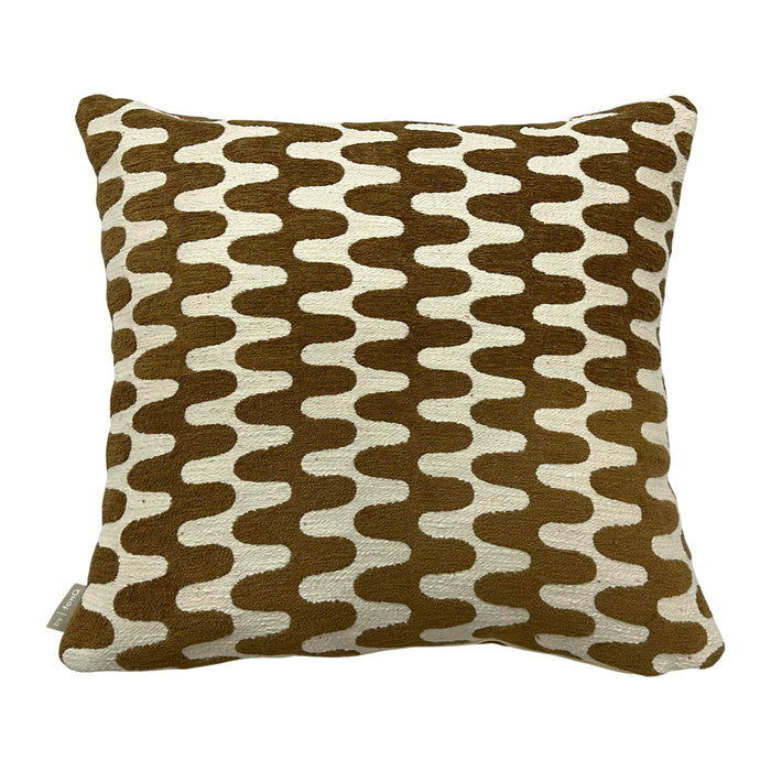 by fonQ Wavies Sierkussen 50 x 50 cm - Toffee