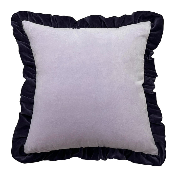 by fonQ Velou Sierkussen 50 x 50 cm - Lilac / Sweet Grape