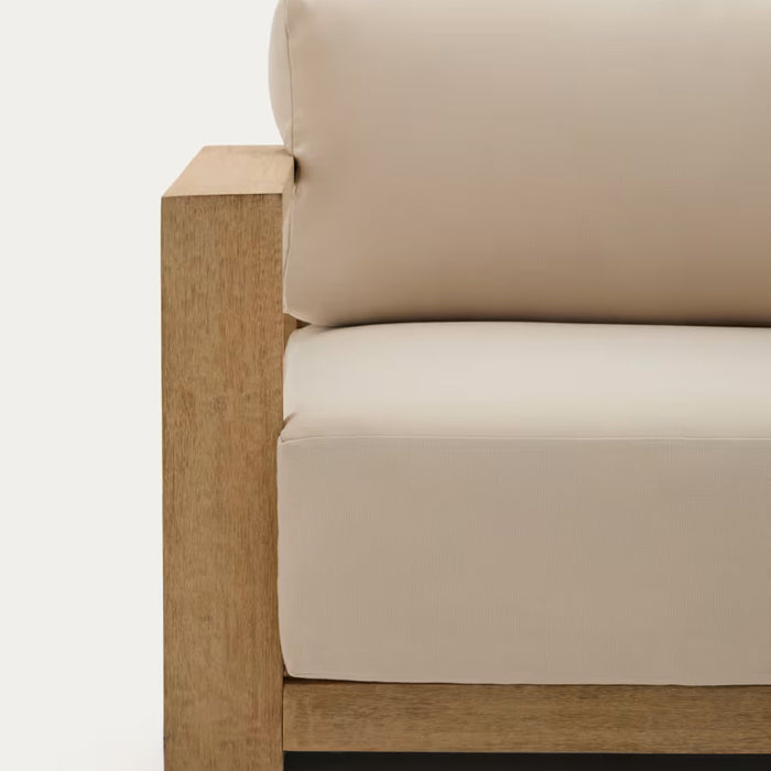 Kave Home Ambra 5-zitshoekbank - Acaciahout