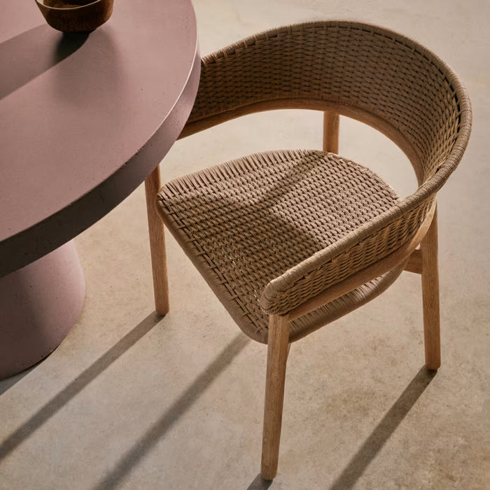 Kave Home Arinella Tuinstoel - Acaciahout