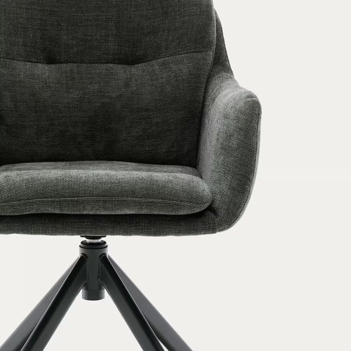 Kave Home Lexa Eetkamerstoel - Groen