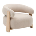 Kave Home Granite Fauteuil - Beige / Naturel
