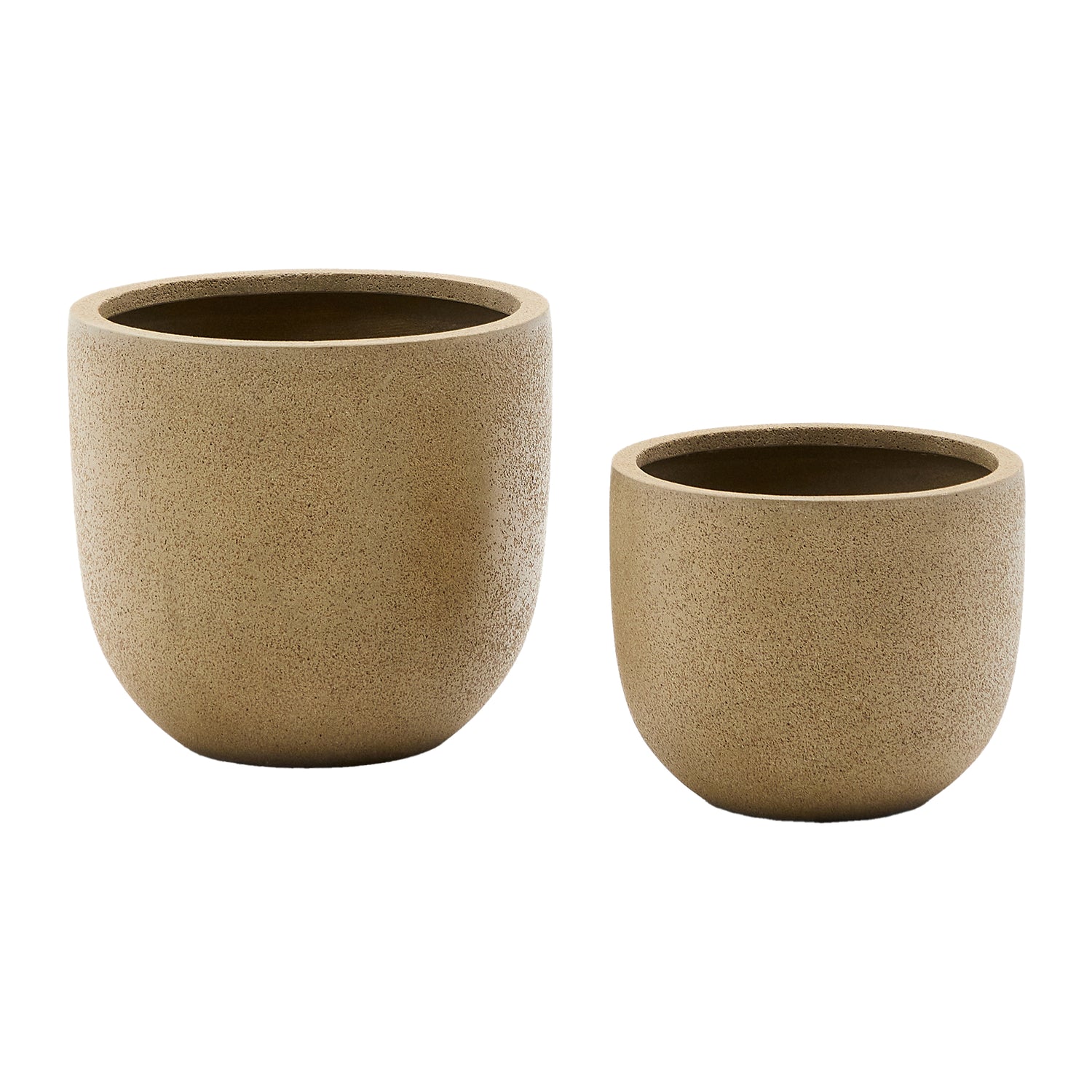 Kave Home Selvi Bloempotten - Set van 2