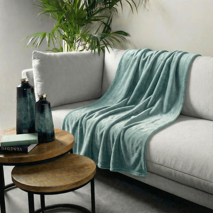 Dutch Decor plaid OWEN - 130x160 cm Jadeite