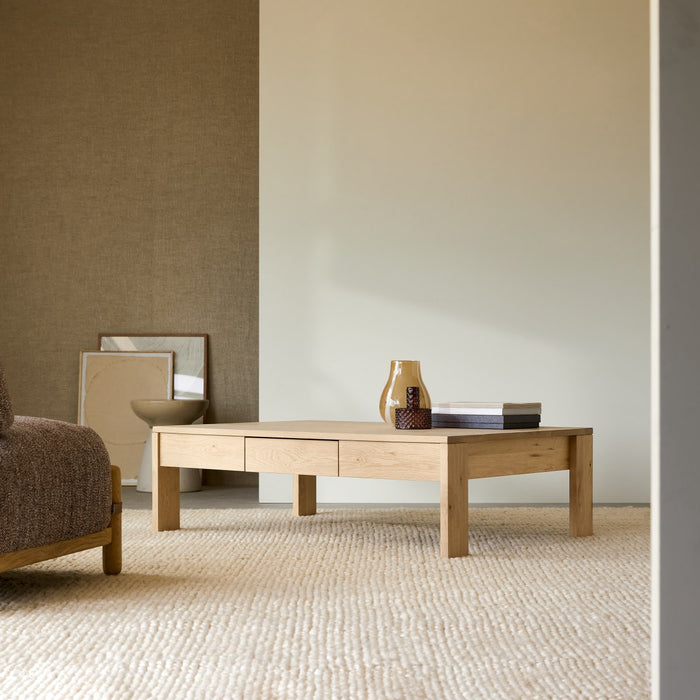 Tikamoon - Eden - Massief eiken salontafel