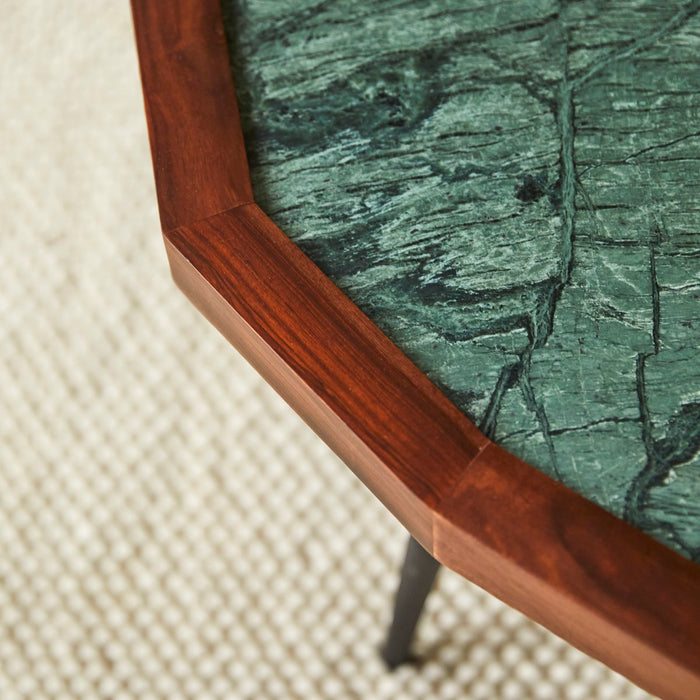 Tikamoon - Jade - Massief palissander en marmeren salontafel