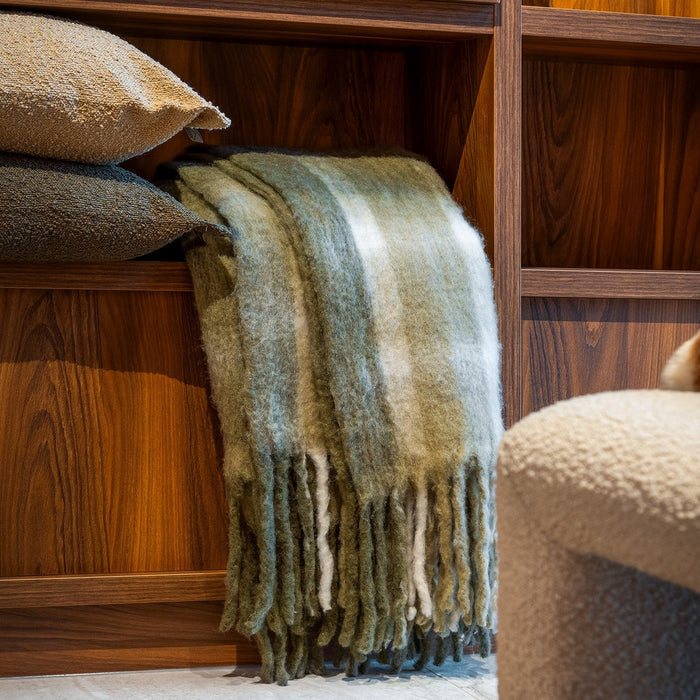 Dutch Decor plaid LANDO - 130x170 cm Military Olive