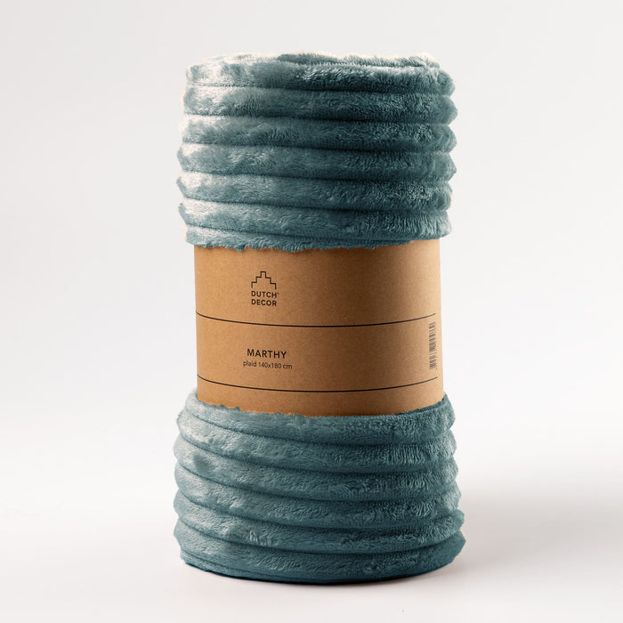 Dutch Decor plaid MARTHY - 140x180 cm Sagebrush Green