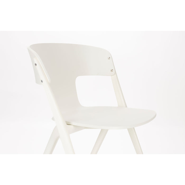 Zuiver Horizon Outdoor Eetkamerstoelen  Off-White - Set van 4 - Beige