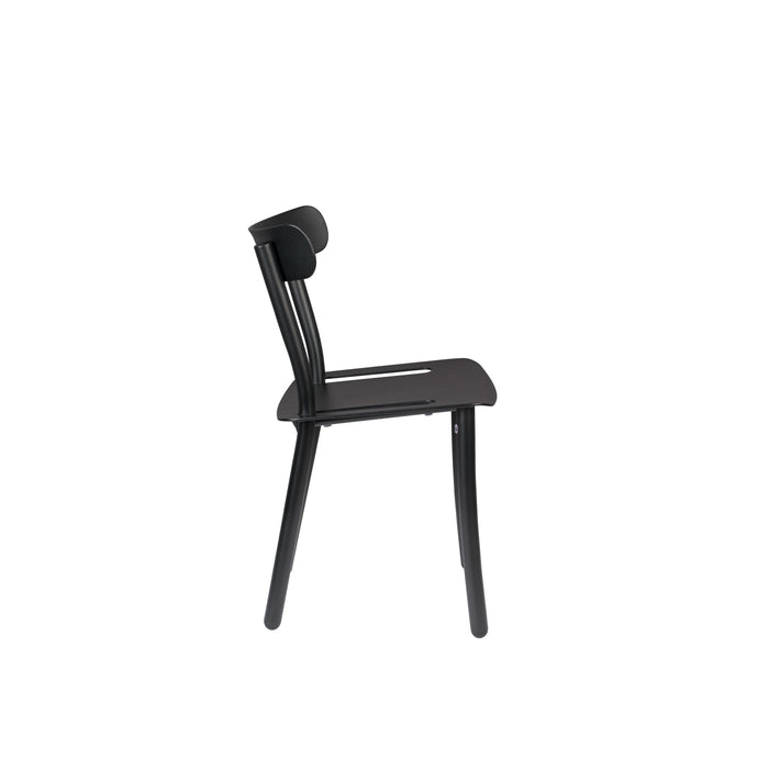 Zuiver Friday Tuinstoel Zwart - Set van 2