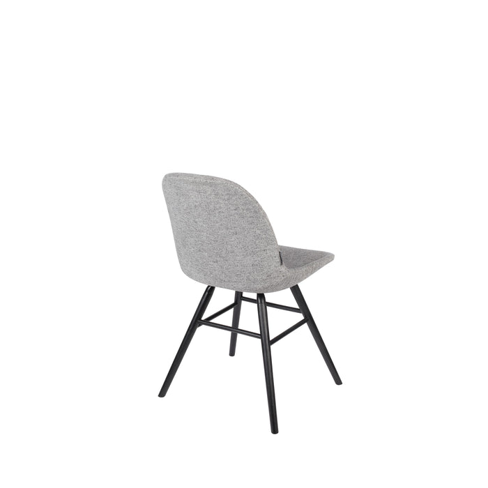 Zuiver Albert Kuip Soft Eetkamerstoelen  Lichtgrijs - Set van 2