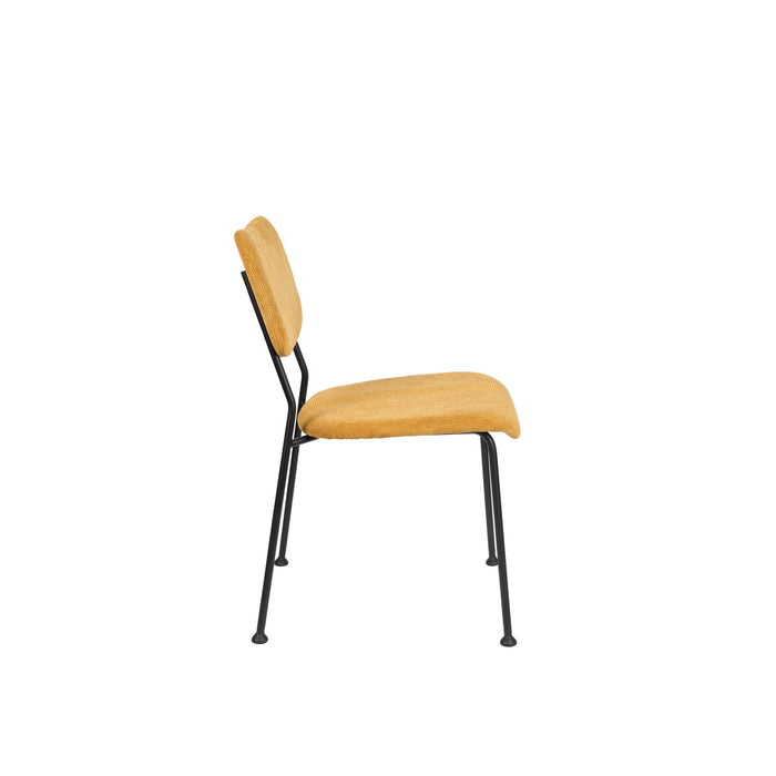 Zuiver Benson Eetkamerstoelen  Oker - Set van 2 - Geel