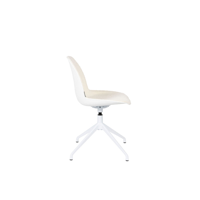 Zuiver Albert Kuip Swivel Eetkamerstoelen  Wit - Set van 2