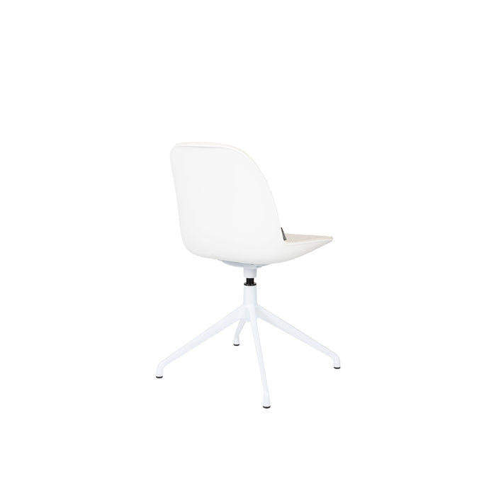 Zuiver Albert Kuip Swivel Eetkamerstoelen  Wit - Set van 2