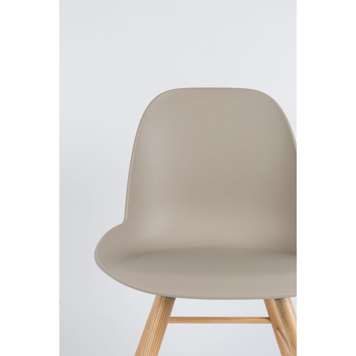Zuiver Albert Kuip Eetkamerstoelen  Taupe - Set van 2