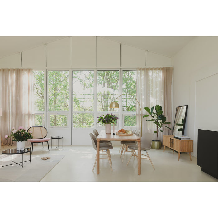 Zuiver Albert Kuip Eetkamerstoelen  Taupe - Set van 2