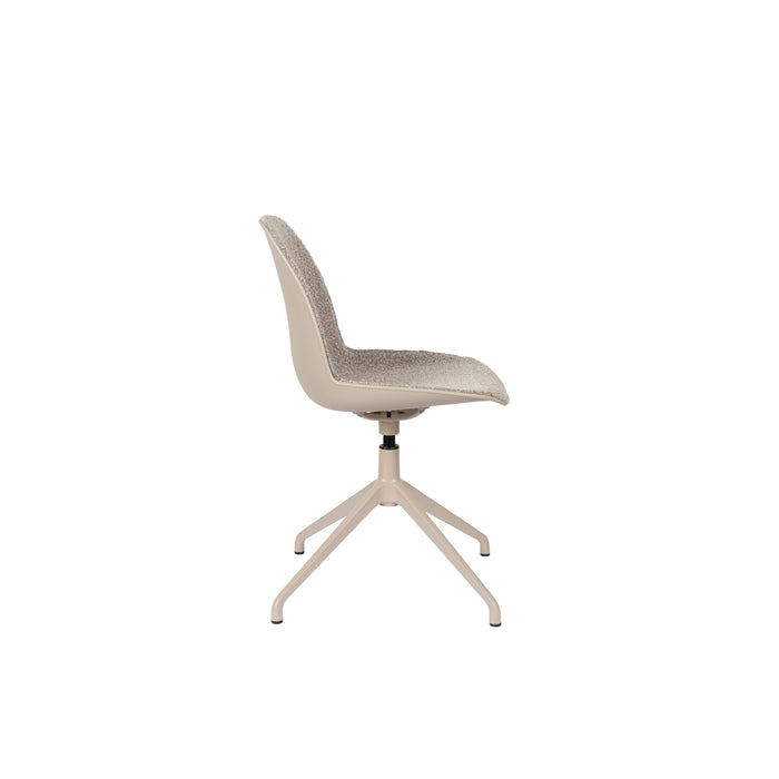 Zuiver Albert Kuip Swivel Eetkamerstoelen  Taupe - Set van 2