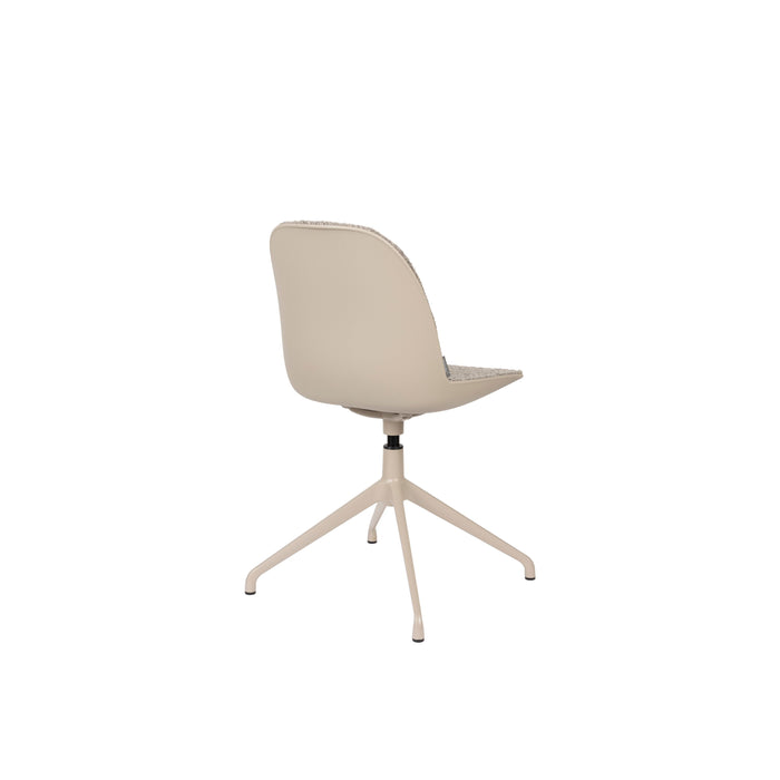Zuiver Albert Kuip Swivel Eetkamerstoelen  Taupe - Set van 2