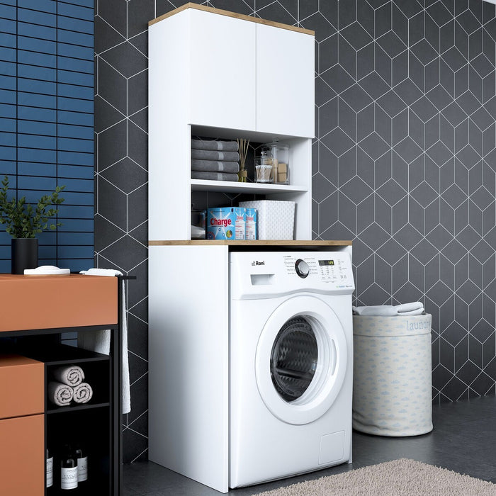 Calicosy - JUNE Wasmachinerek - H183,6 cm - Wit