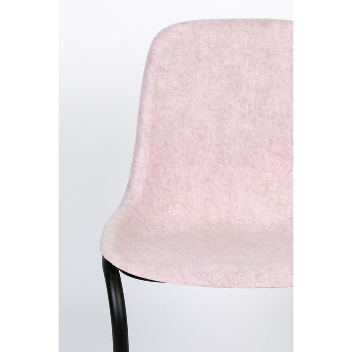 Zuiver Thirsty Eetkamerstoelen  Roze - Set van 2