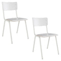 Zuiver Back To School HPL Eetkamerstoelen  Wit - Set van 4