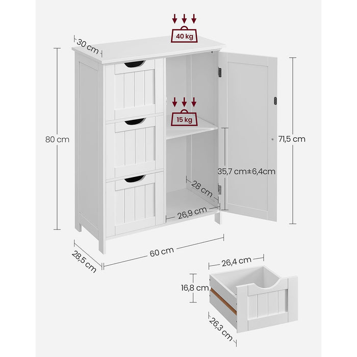 Calicosy - Klein opbergmeubel - H81 cm