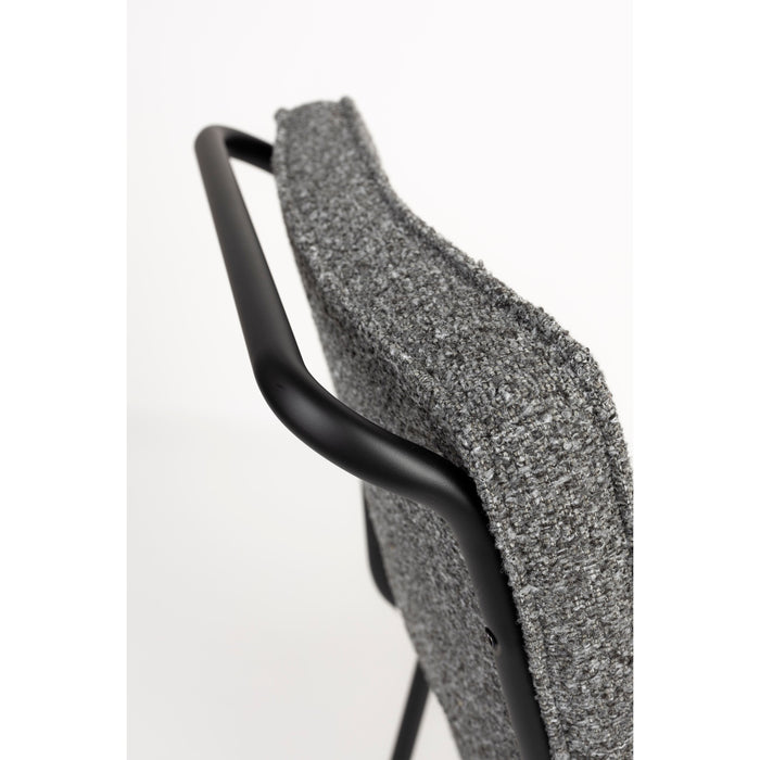 Zuiver Buddy Eetkamerstoelen  Zwart - Set van 2