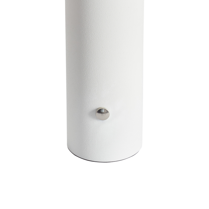 Beliani - BOJO - Tafellamp - Wit - IJzer