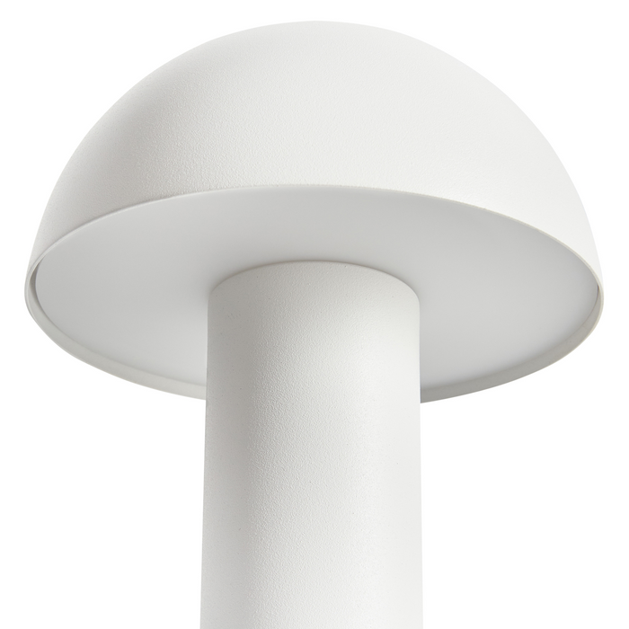 Beliani - BOJO - Tafellamp - Wit - IJzer