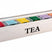 Sakura Tea Theedoos - Hout Wit - 6-Vaks - met Glazen Deksel