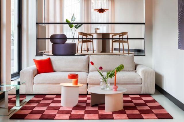 FÉST Scoop tafellamp Coral