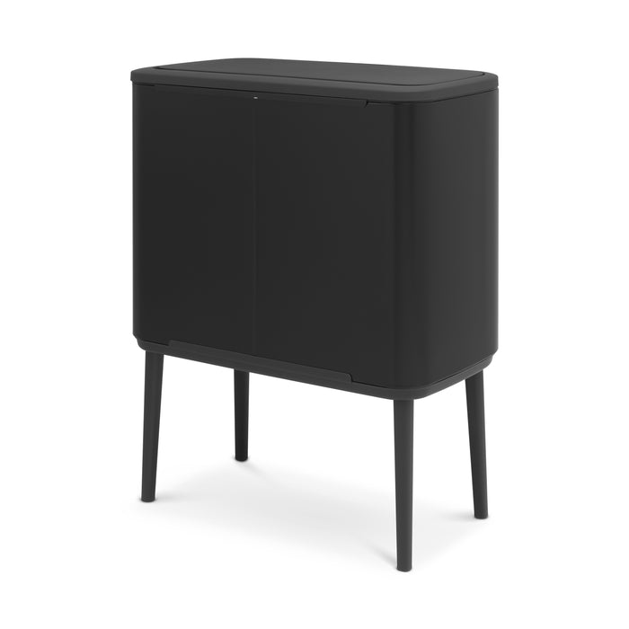 Brabantia Bo Touch Bin Afvalemmer 3 x 11 L  - Zwart