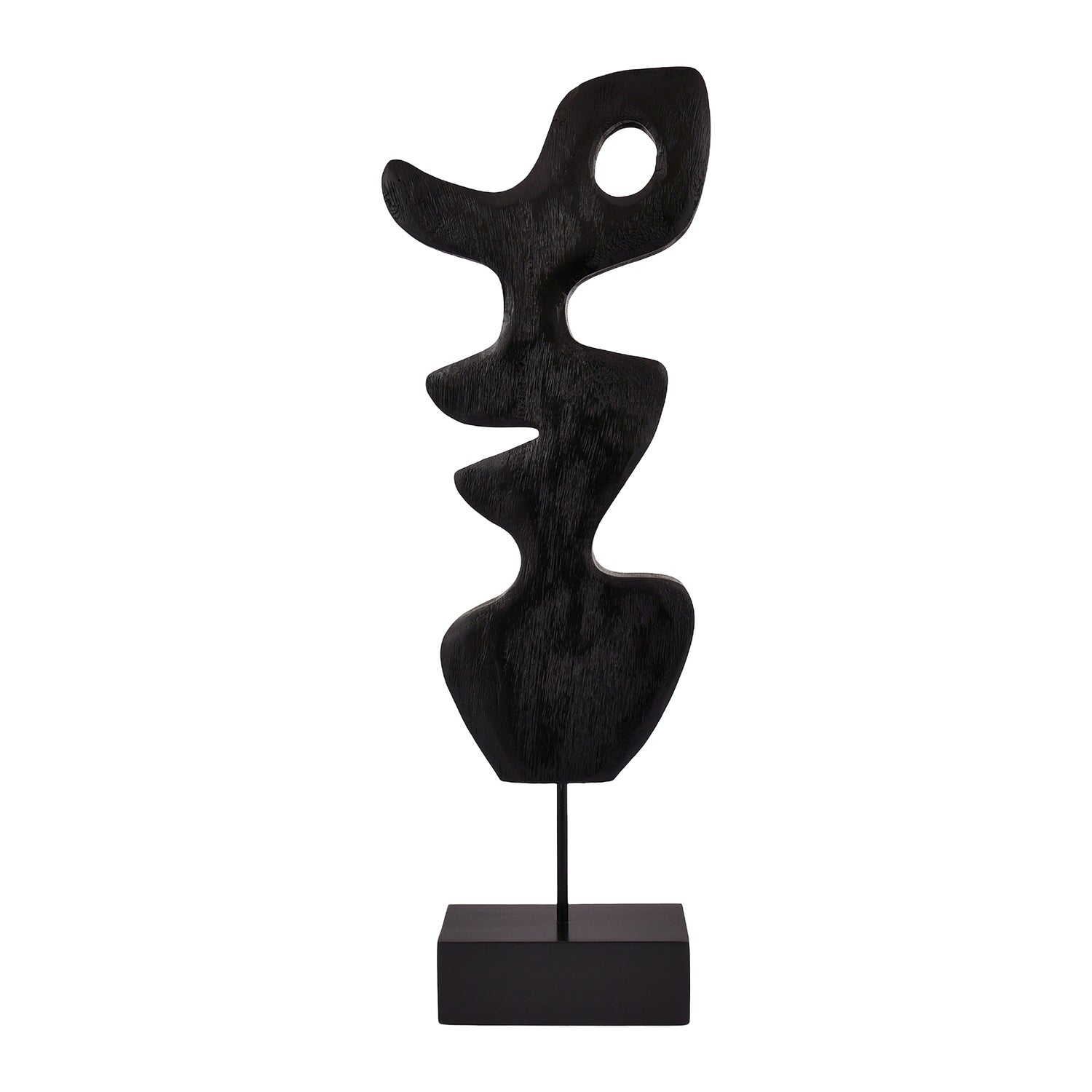 by fonQ Structure Ornament H 67 cm - Zwart