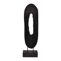 by fonQ Structure Ornament H 71,5 cm - Zwart