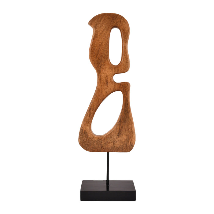 by fonQ Structure Ornament H 60 cm - Bruin