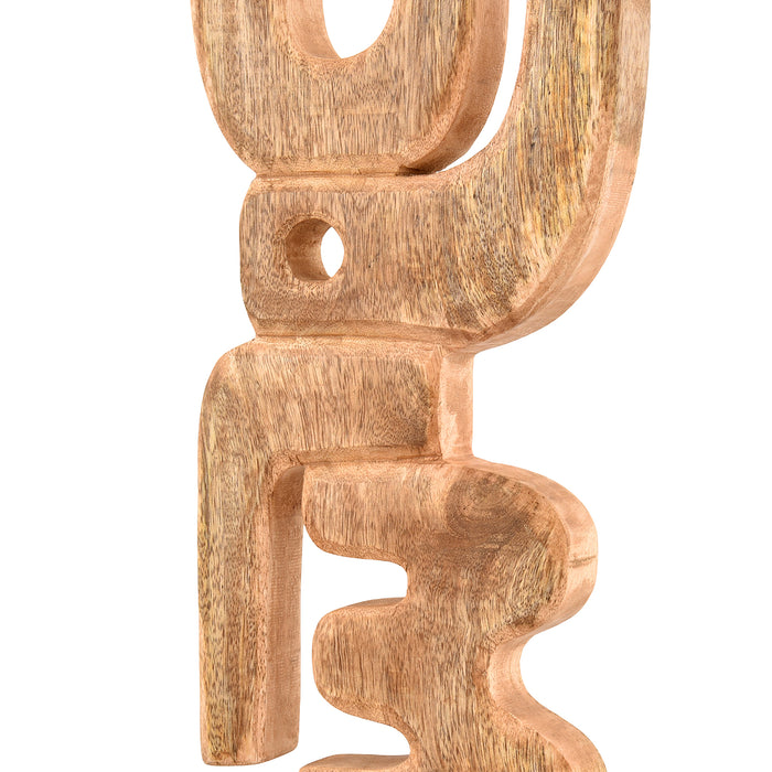 by fonQ Structure Ornament H 57,5 cm - Naturel