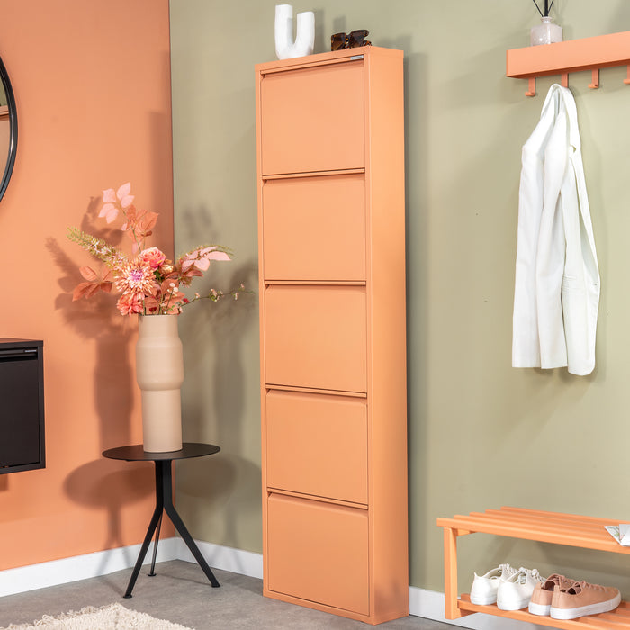 Spinder Design Billy 5 Schoenenkast - Clay Terra