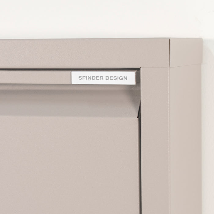 Spinder Design Billy 3 Schoenenkast - Silky Taupe