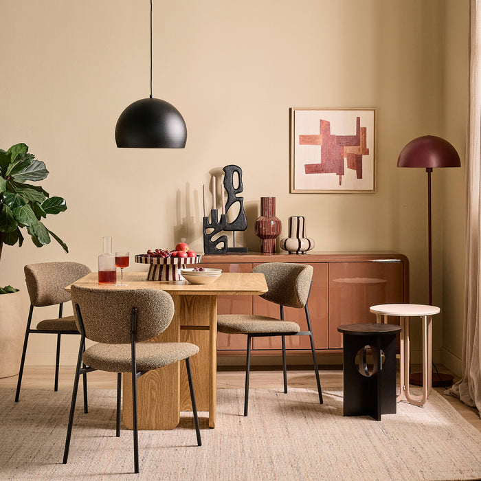 by fonQ Structure Ornament H 60 cm - Zwart