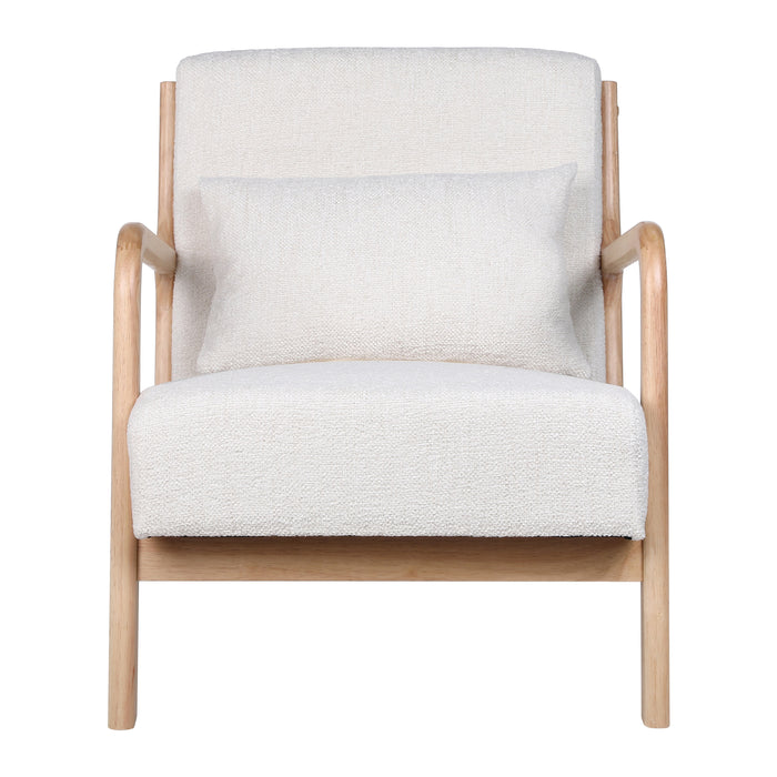 by fonQ Wise Fauteuil - Eiken - Ivoor