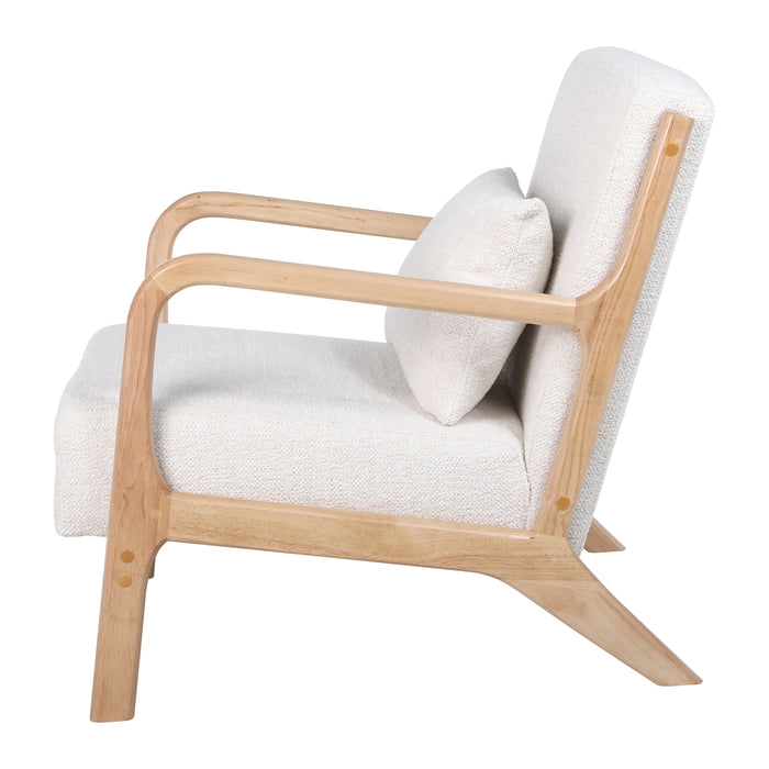 by fonQ Wise Fauteuil - Eiken - Ivoor