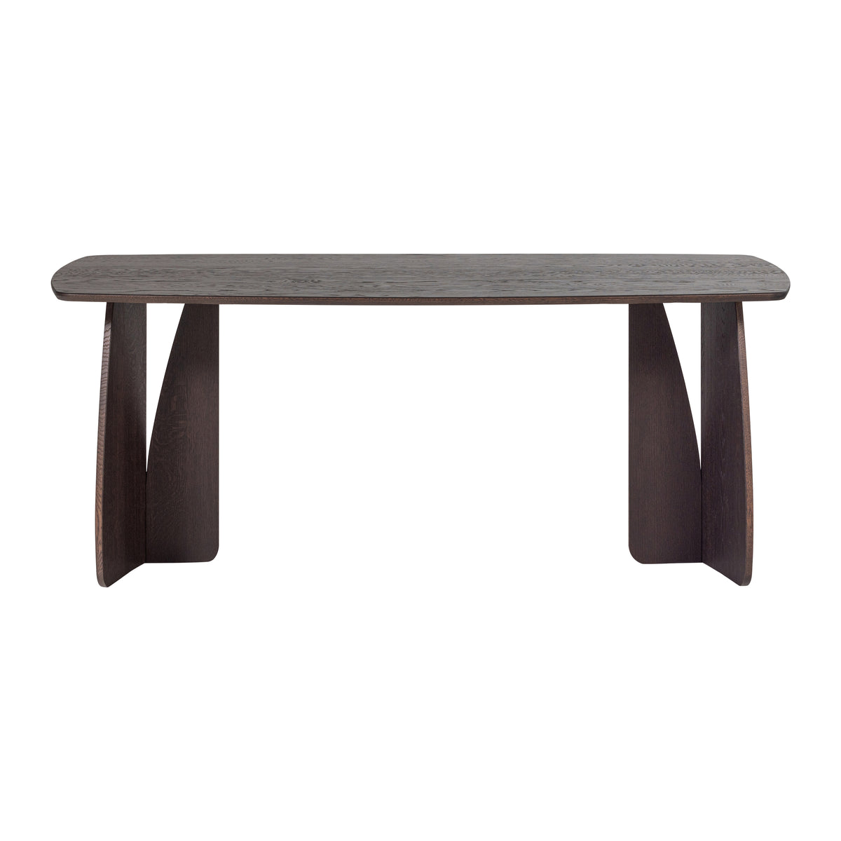 by fonQ Oakline Curve Eettafel B 180 cm - Mystic Brown