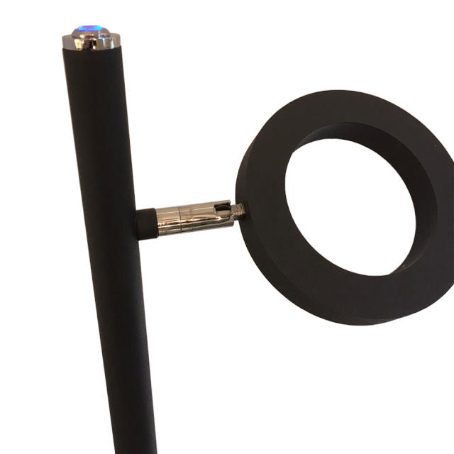 VANDEHEG Arvore Dimbare Vloerlamp LED Zwart