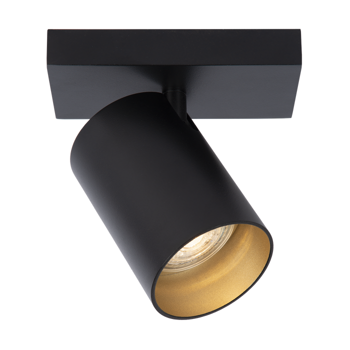 Atmooz Plafondlamp Nuo 1 - Opbouwspot Metaal Zwart