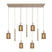 Lucide LAMBRES Hanglamp - Taupe
