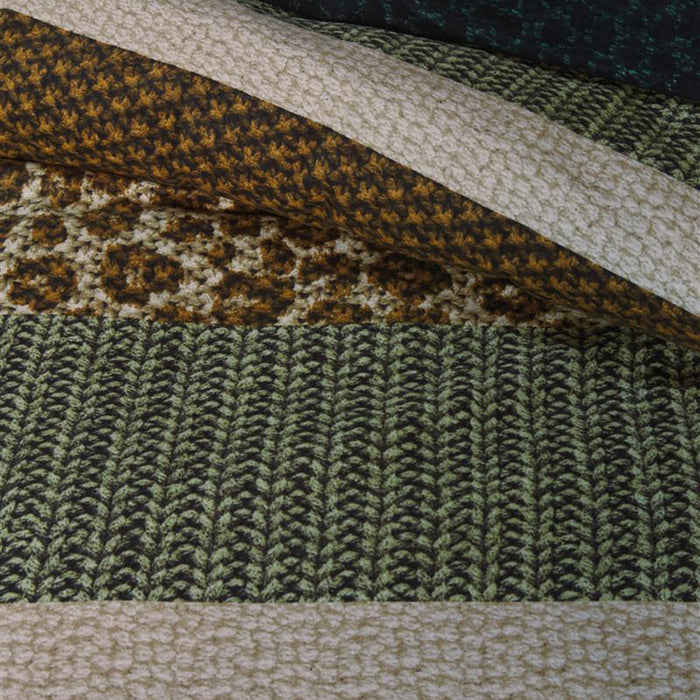 Beddinghouse Gino Dekbedovertrek 200 x 220 cm - Groen